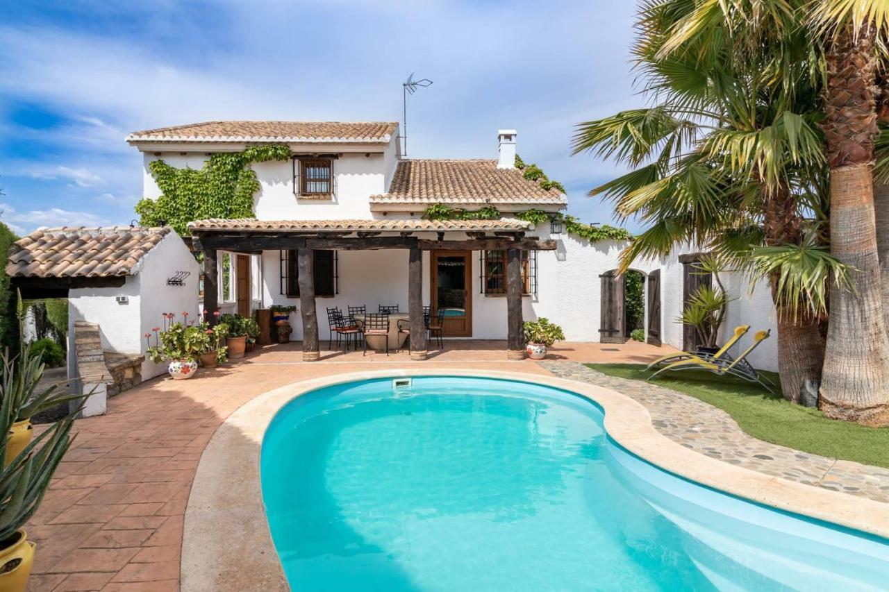 Encantadora Casa Con Piscina Privada Y Chimenea Padul Esterno foto